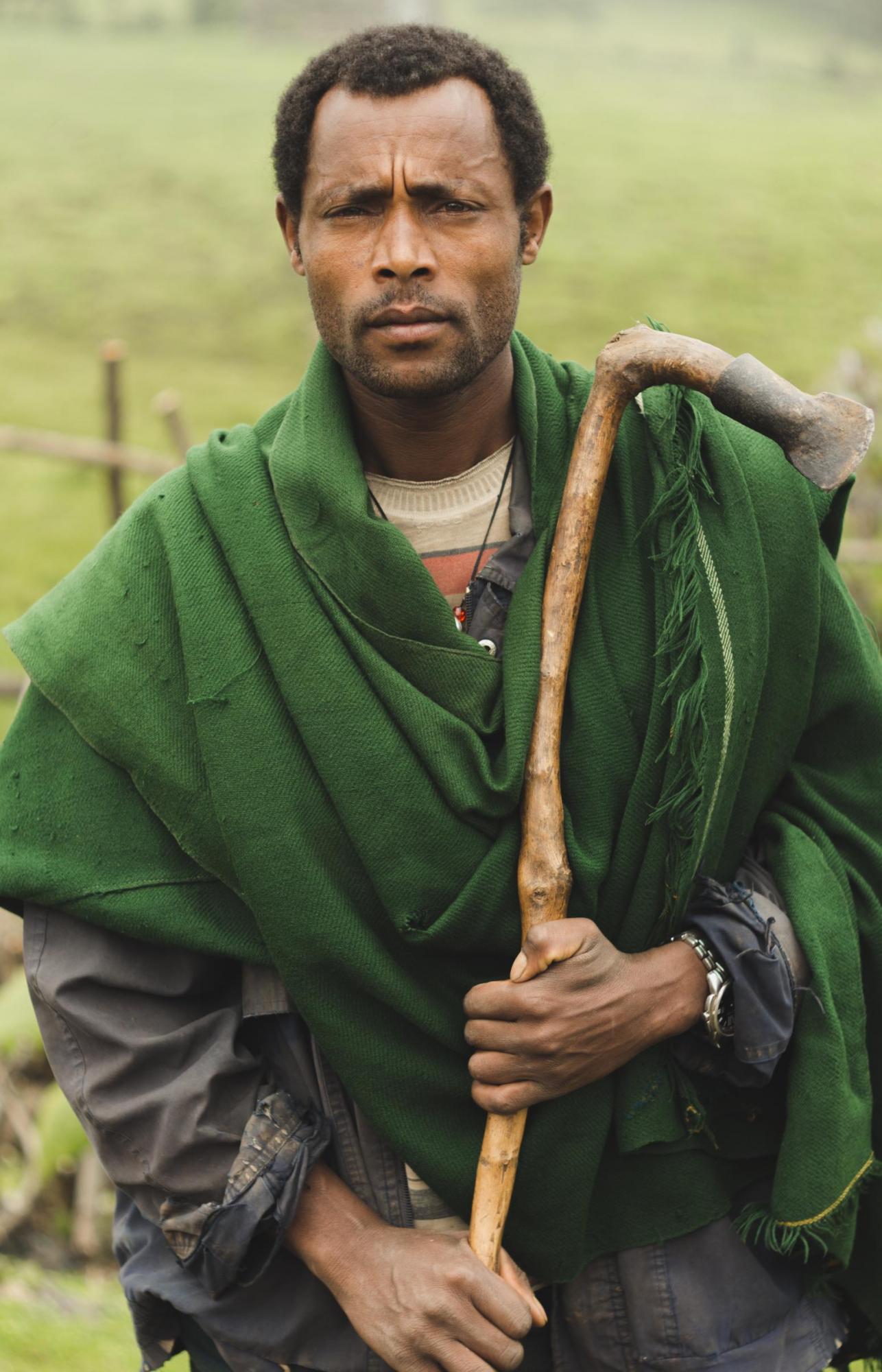 Portrait of a local farmer